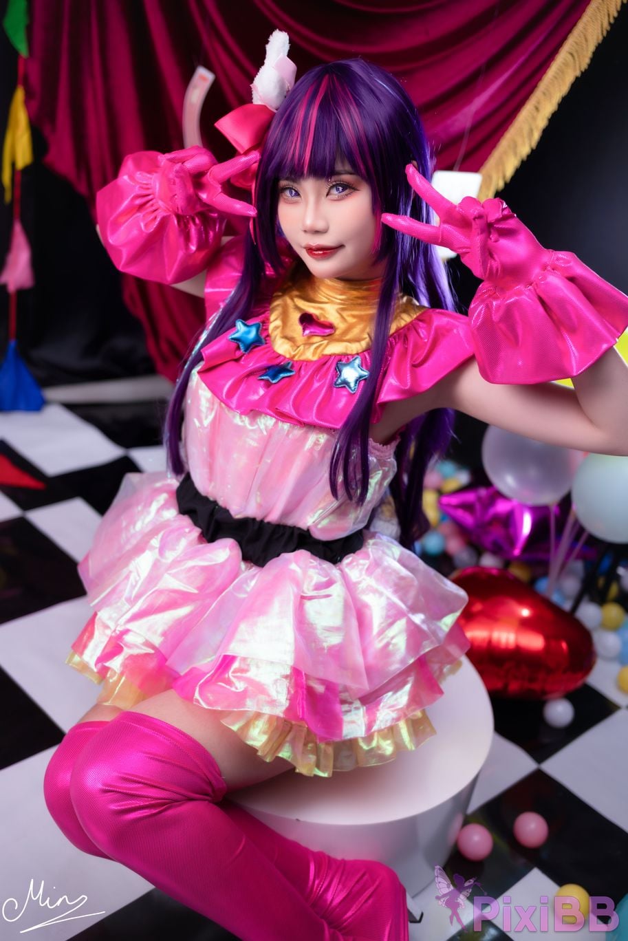 Cosplayer Miinmeow Ai Hoshino PixiBB.COM 005