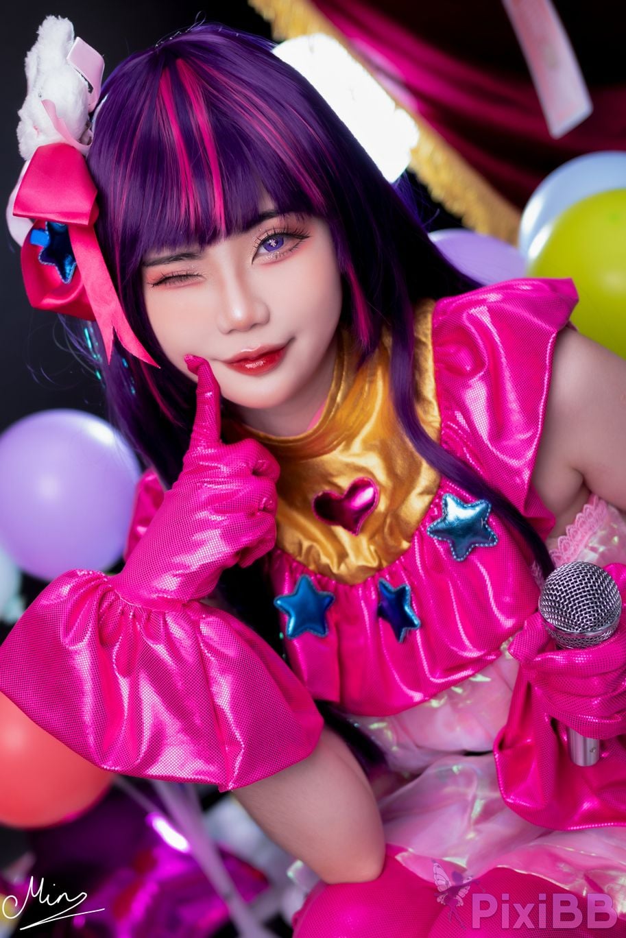 Cosplayer Miinmeow Ai Hoshino PixiBB.COM 006