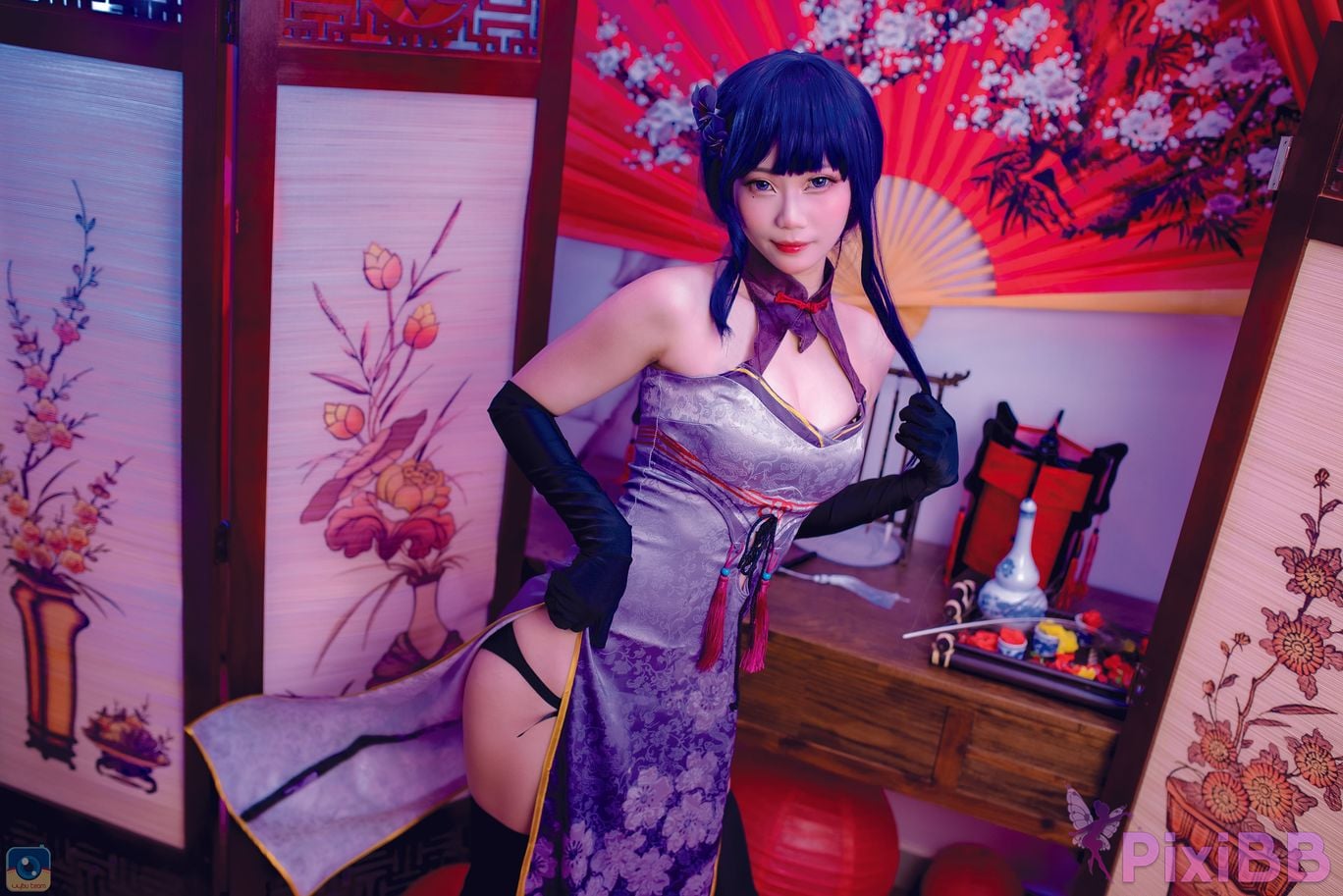 Cosplayer Miinmeow Raiden Ei PixiBB.COM 007