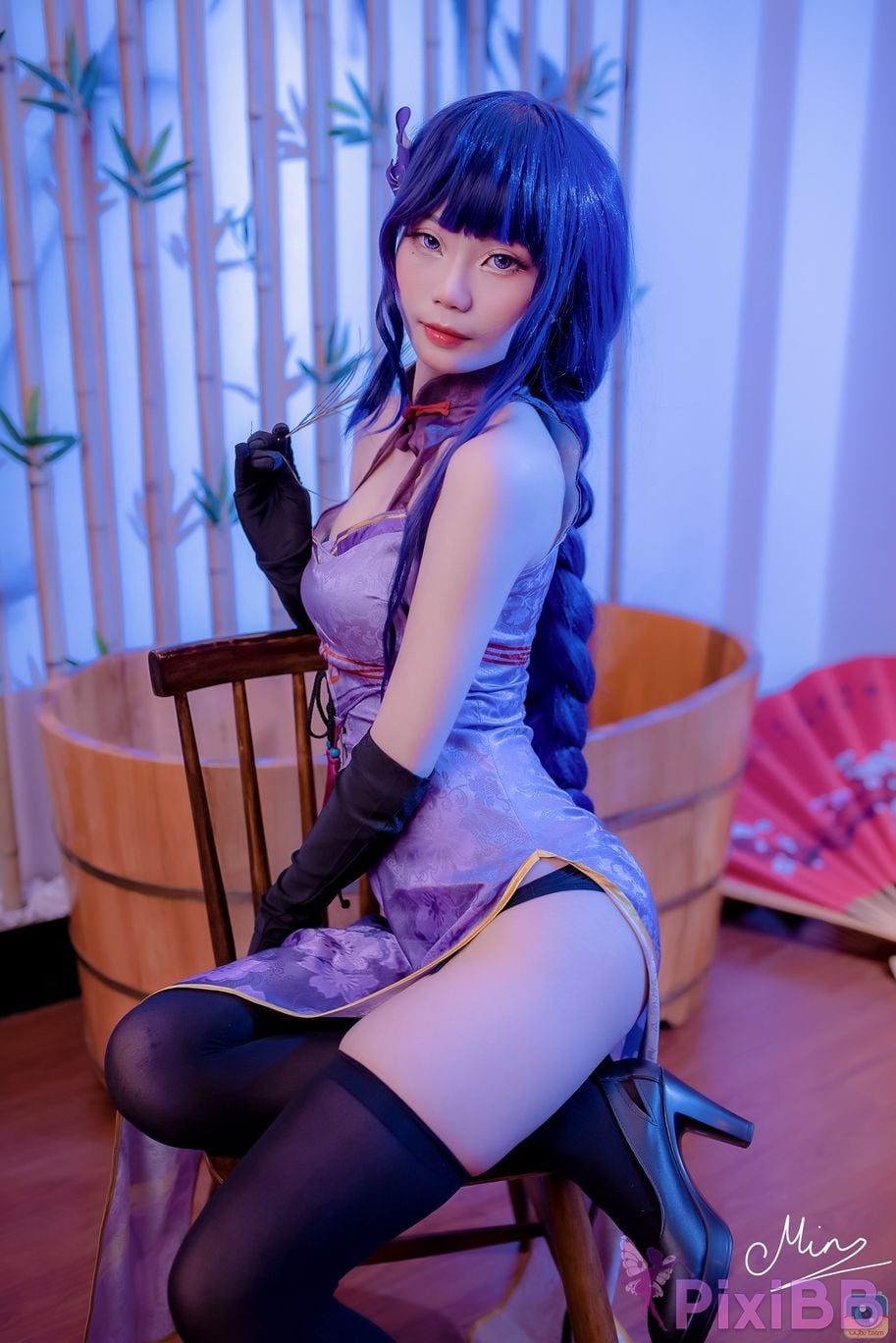 Cosplayer Miinmeow Raiden Ei PixiBB.COM 009