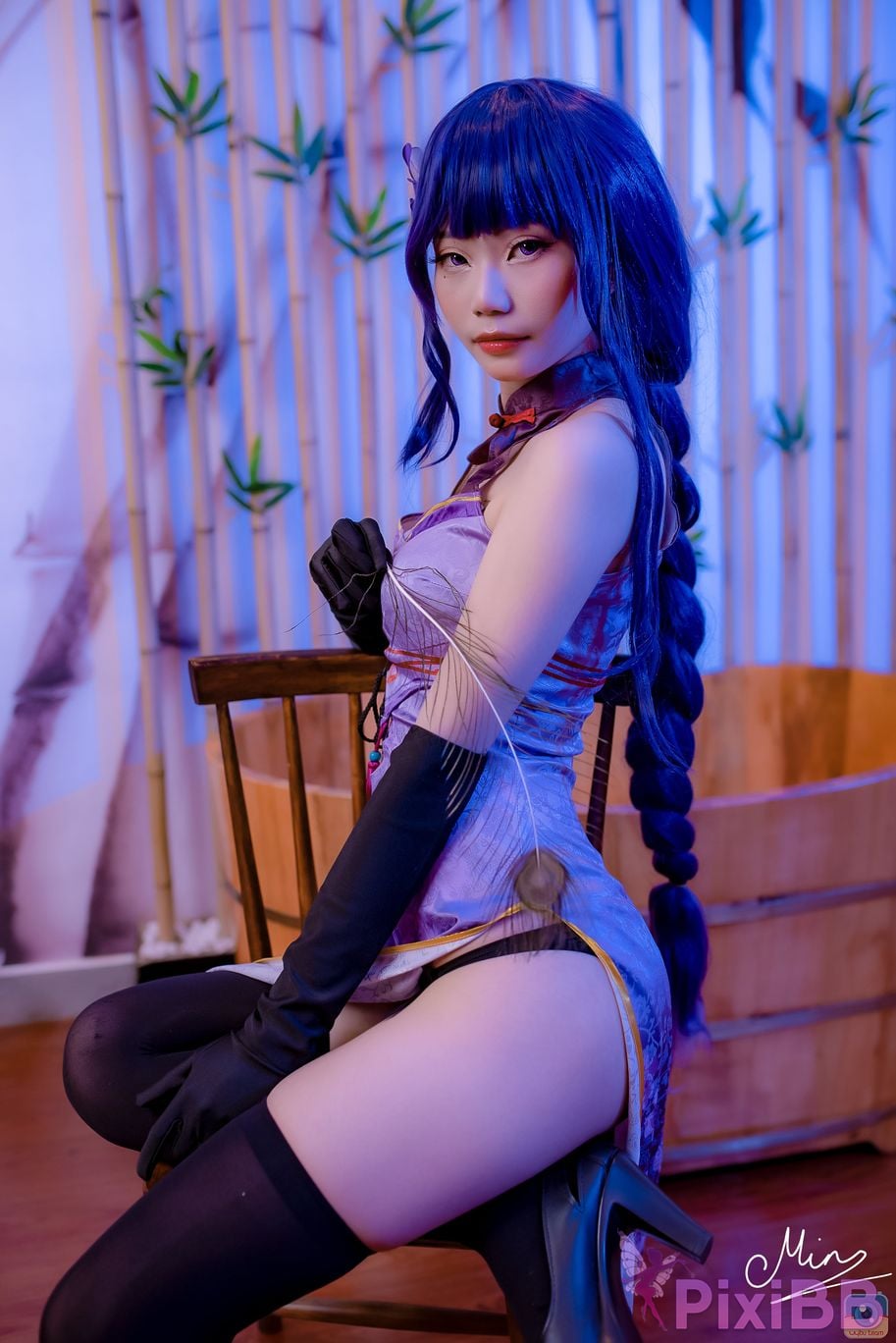 Cosplayer Miinmeow Raiden Ei PixiBB.COM 010