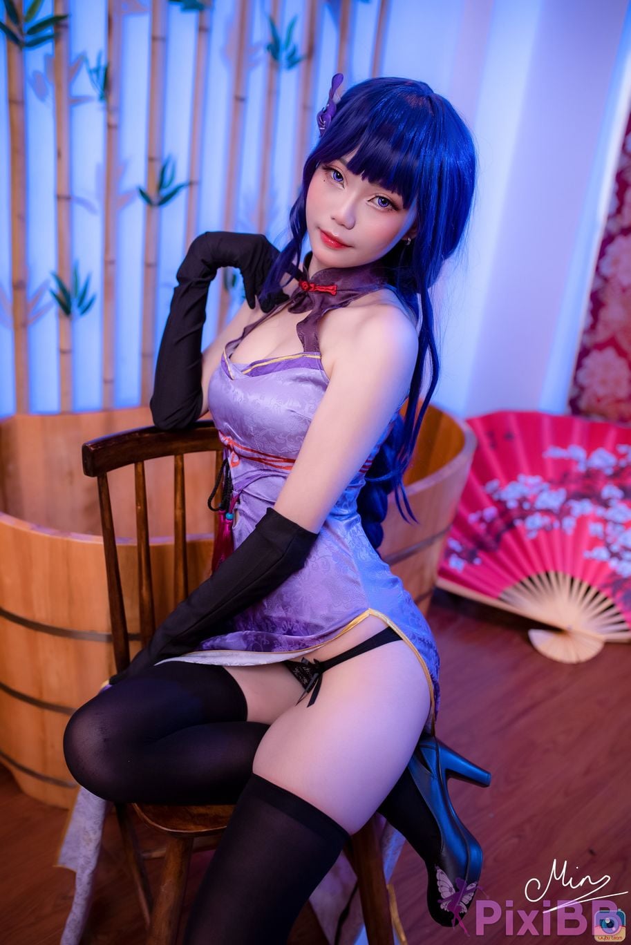 Cosplayer Miinmeow Raiden Ei PixiBB.COM 011