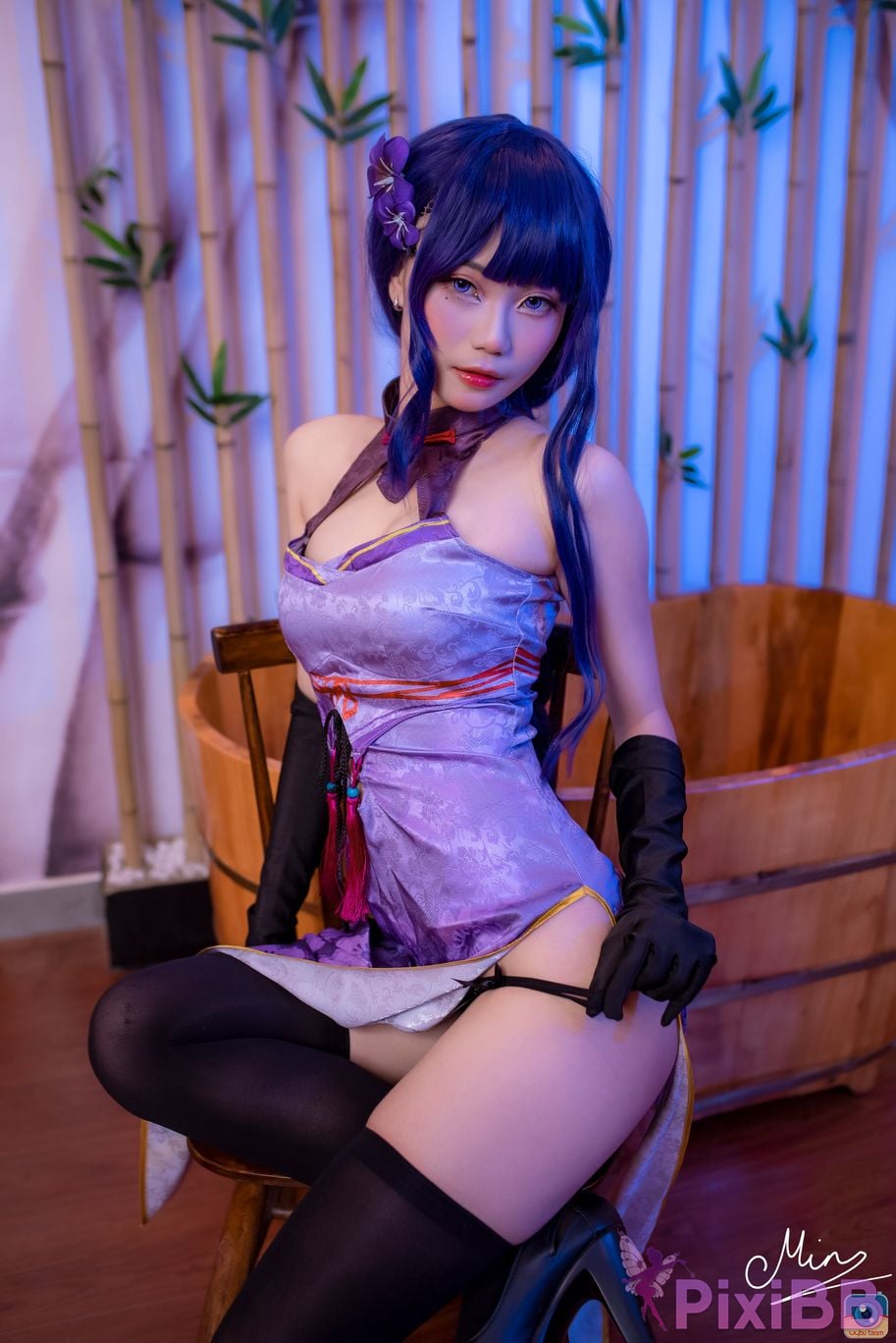 Cosplayer Miinmeow Raiden Ei PixiBB.COM 012