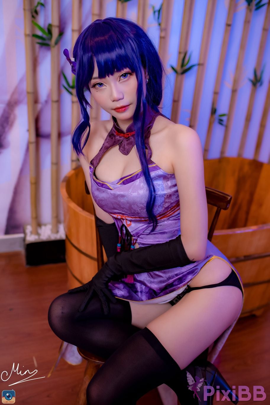 Cosplayer Miinmeow Raiden Ei PixiBB.COM 013