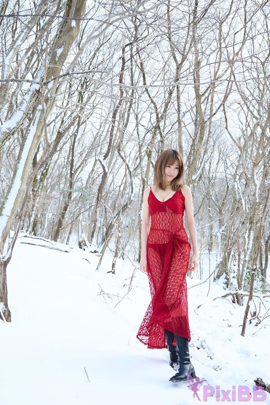 Japanese Idol Nozomi Miyabe large increase spring pounding snow weekly play PHOTO BOOK PixiBB.COM 031