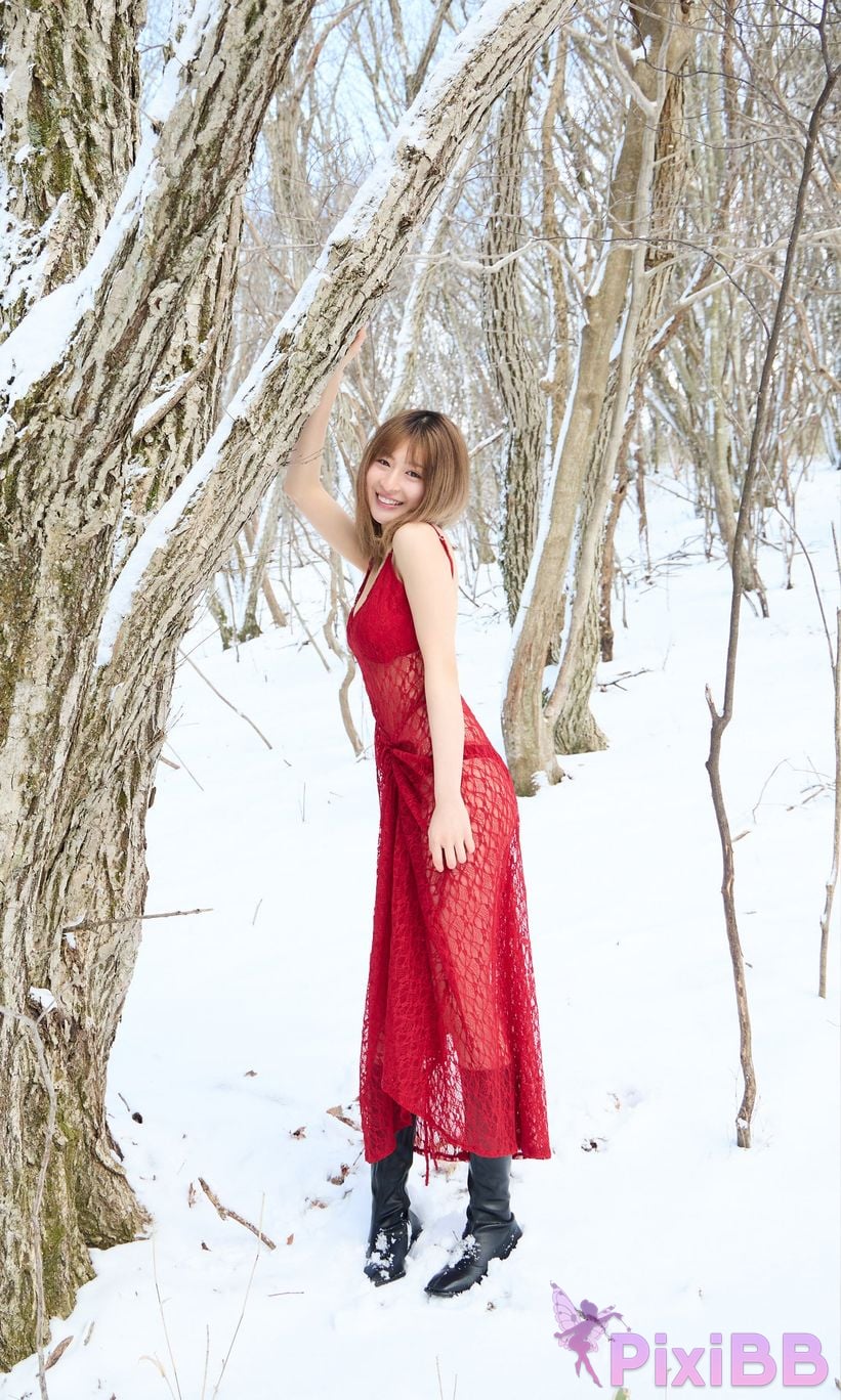 Japanese Idol Nozomi Miyabe large increase spring pounding snow weekly play PHOTO BOOK PixiBB.COM 066