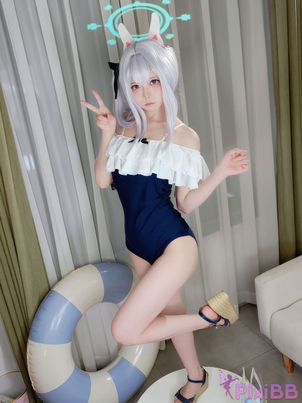 Cosplayer Son miko Mizumiko PixiBB.COM 001