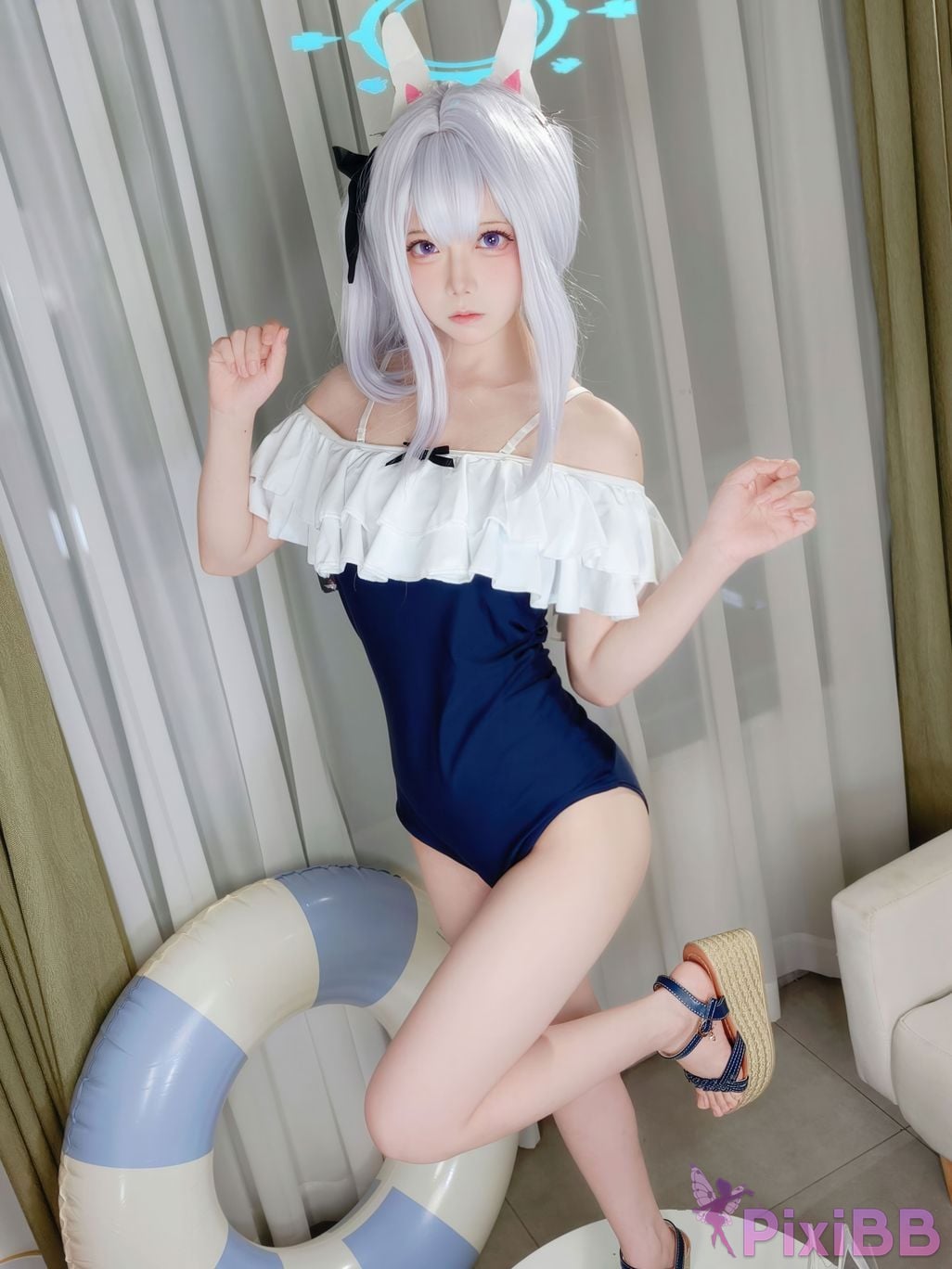 Cosplayer Son miko Mizumiko PixiBB.COM 002