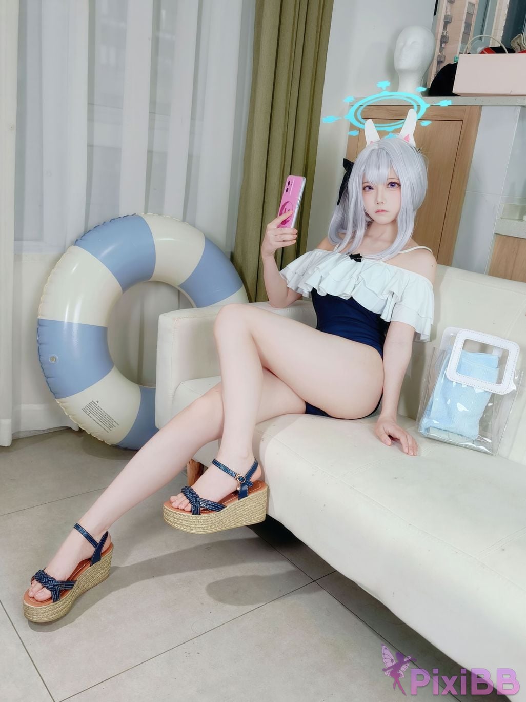 Cosplayer Son miko Mizumiko PixiBB.COM 004