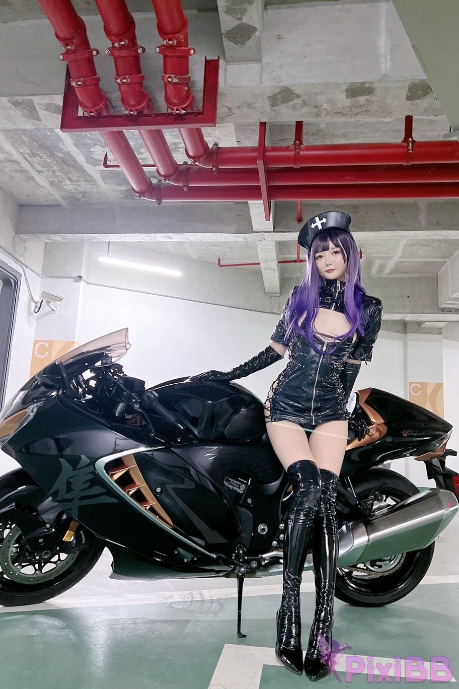 Cosplayer 51 Sauce 2023 Year 06 Yue Zhen love powder PixiBB.COM 075