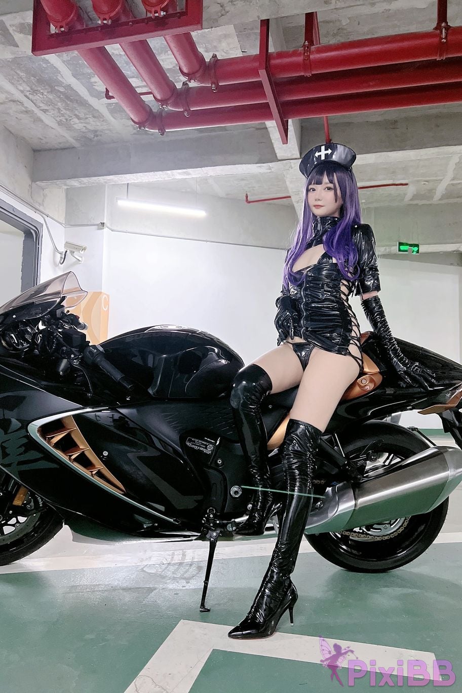 Cosplayer 51 Sauce 2023 Year 06 Yue Zhen love powder PixiBB.COM 076