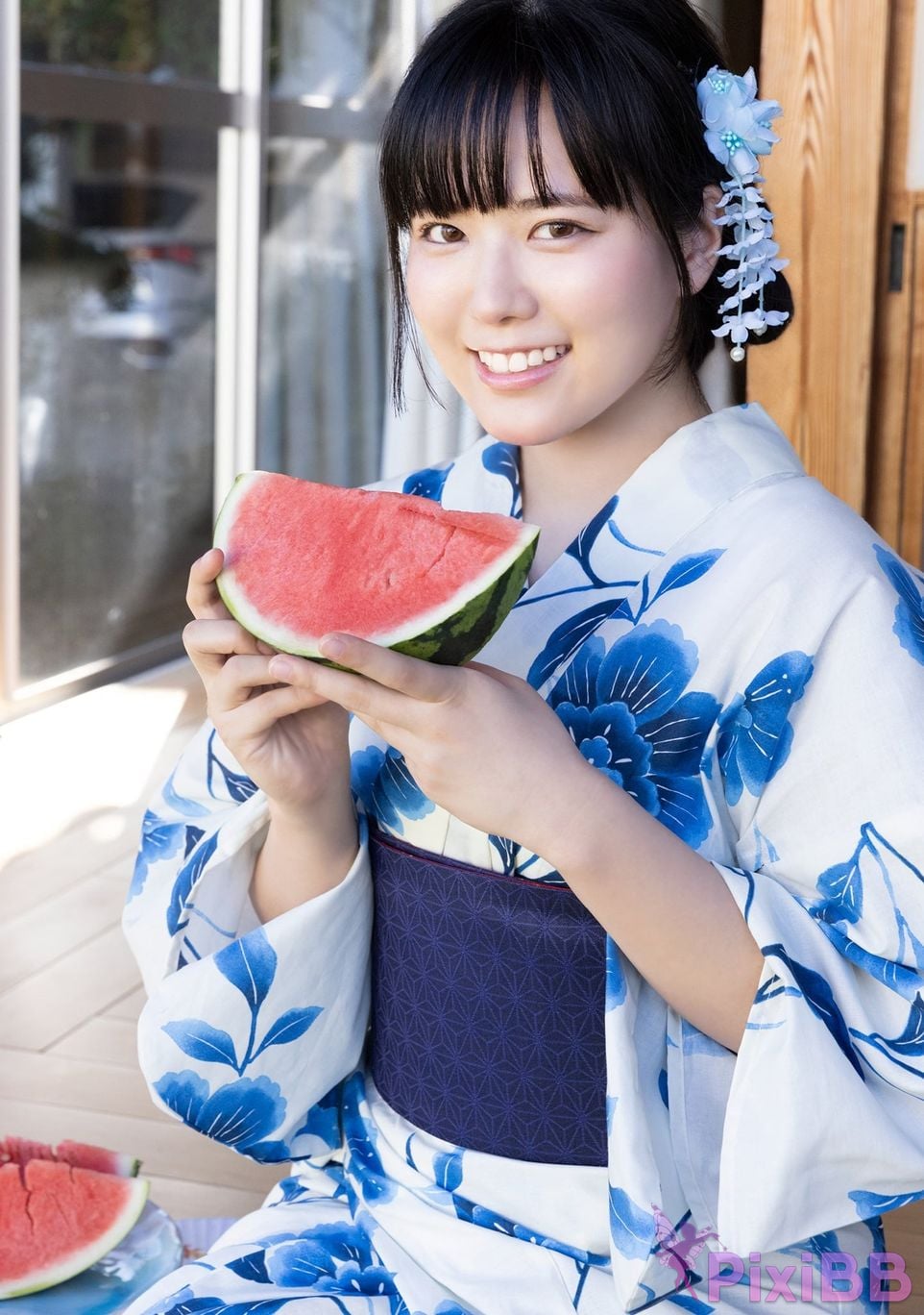 Japanese Idol Shinonome Umi Harem fetish gravure In the sea and countryside PixiBB.COM 026