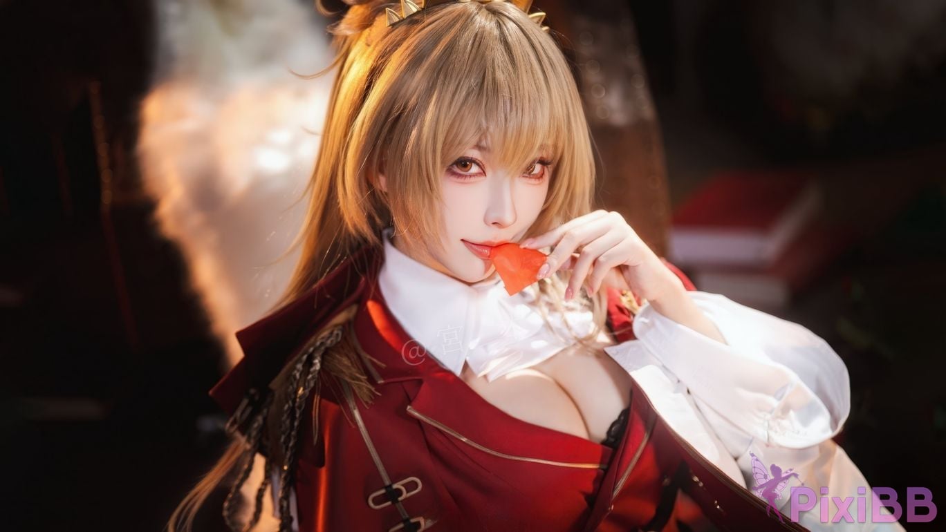 Cosplayer Sakura Miyamoto azur lane lion PixiBB.COM 005