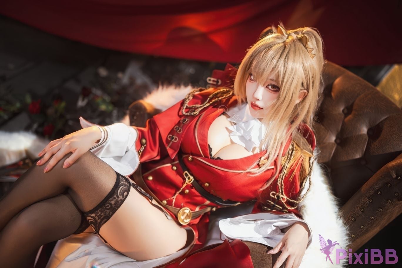 Cosplayer Sakura Miyamoto azur lane lion PixiBB.COM 007