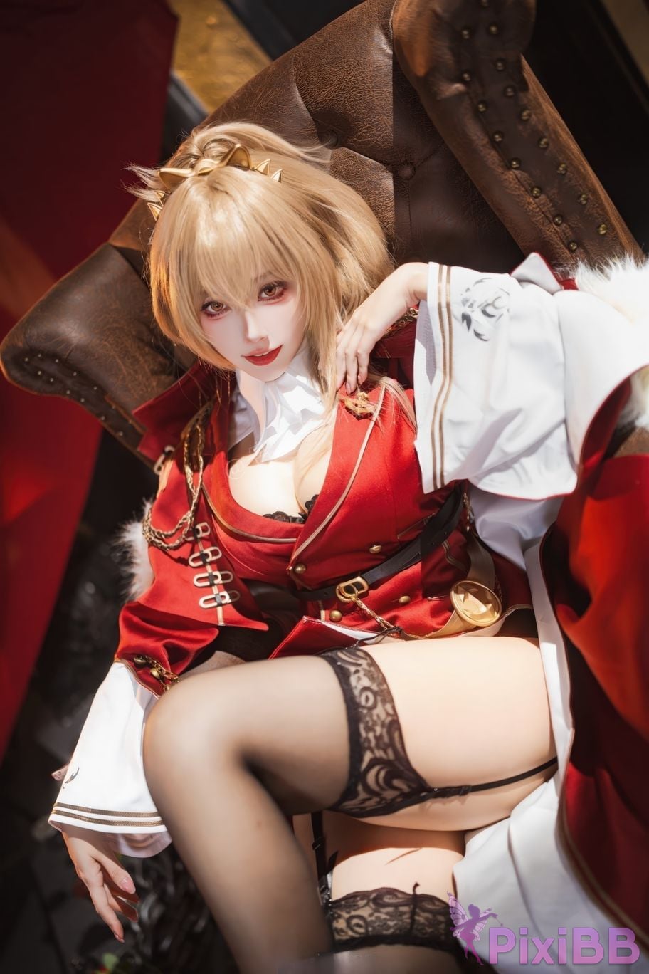 Cosplayer Sakura Miyamoto azur lane lion PixiBB.COM 012