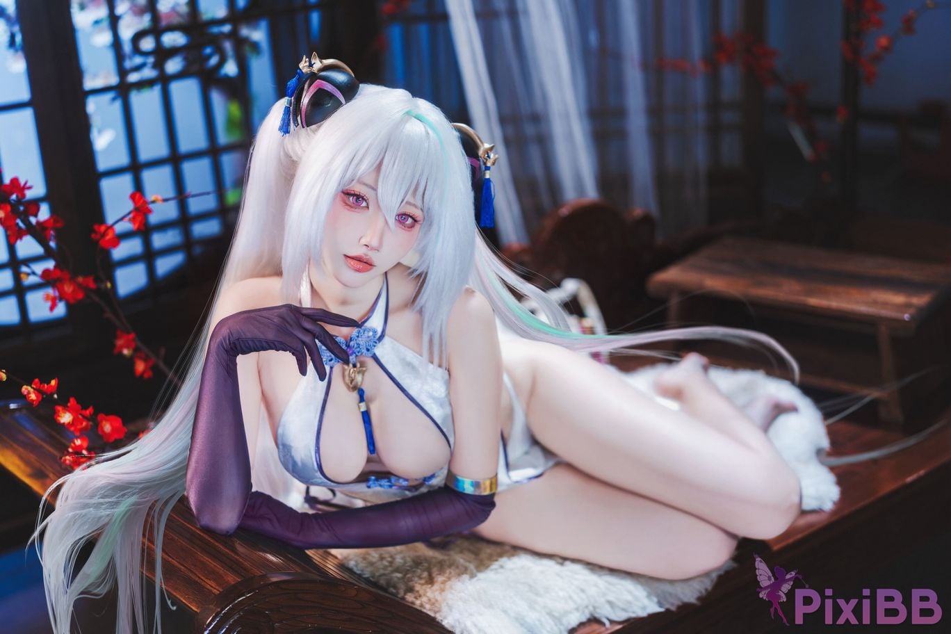 Cosplayer Sakura Miyamoto azur lane chilsarge PixiBB.COM 002