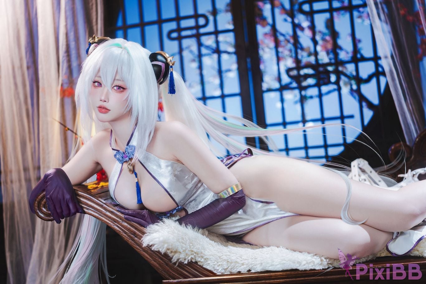 Cosplayer Sakura Miyamoto azur lane chilsarge PixiBB.COM 004