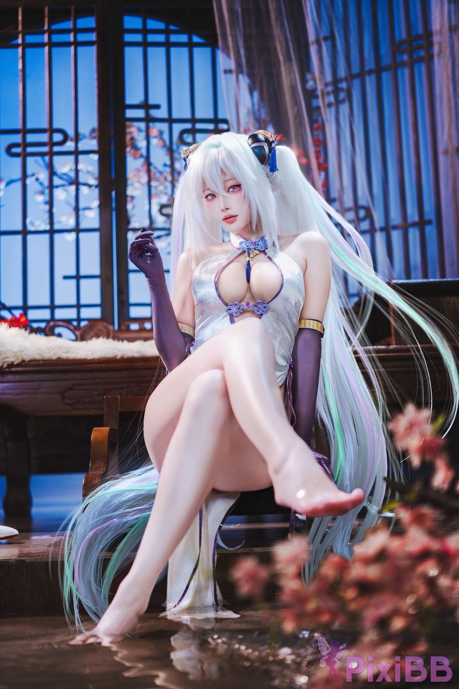 Cosplayer Sakura Miyamoto azur lane chilsarge PixiBB.COM 005