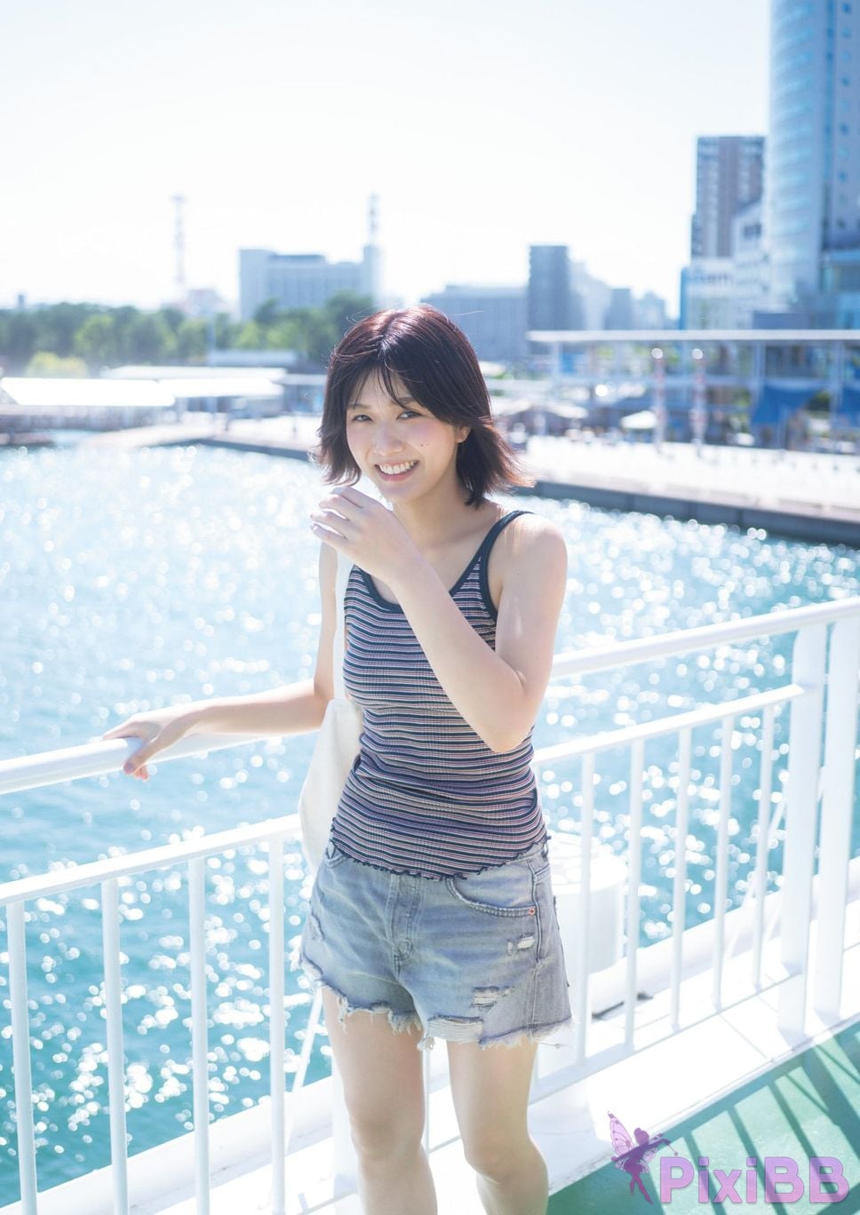 Japanese Idol Maria Shimizu clear water 1st photo collection Tomorrow too next to me Electronic special edition PixiBB.COM 007