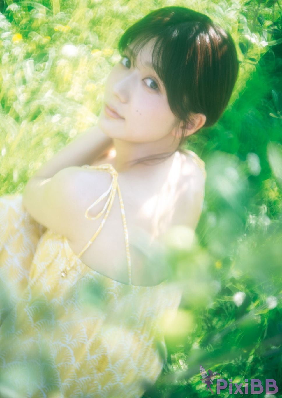 Japanese Idol Maria Shimizu clear water 1st photo collection Tomorrow too next to me Electronic special edition PixiBB.COM 016