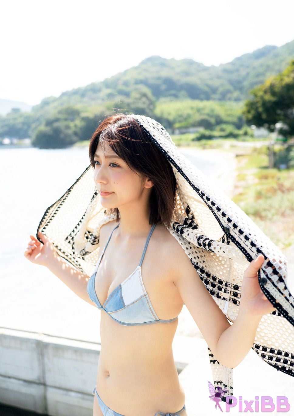 Japanese Idol Maria Shimizu clear water 1st photo collection Tomorrow too next to me Electronic special edition PixiBB.COM 021