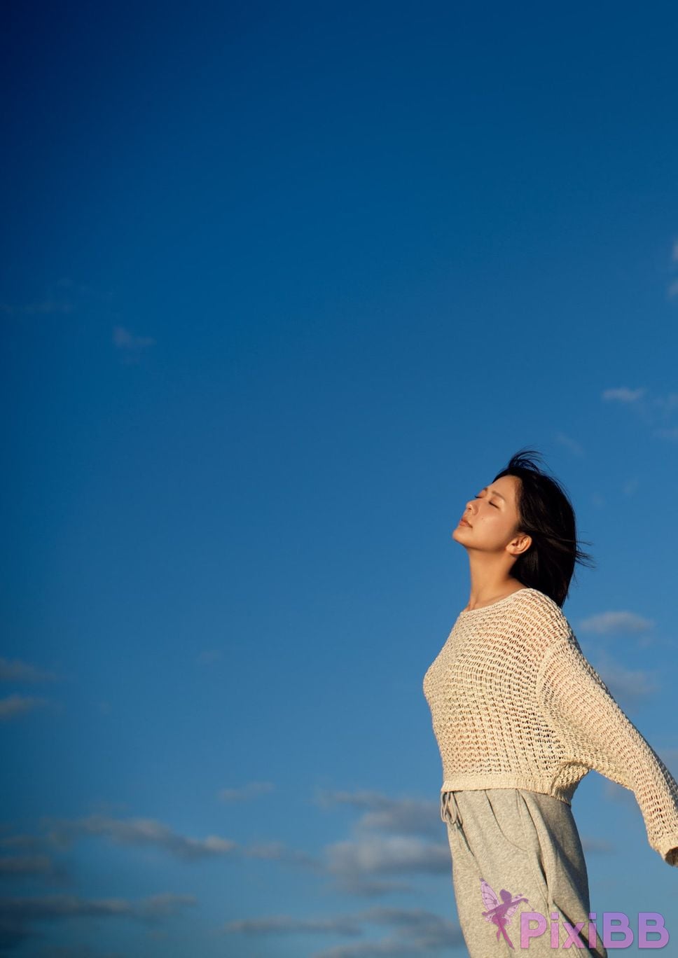 Japanese Idol Maria Shimizu clear water 1st photo collection Tomorrow too next to me Electronic special edition PixiBB.COM 127