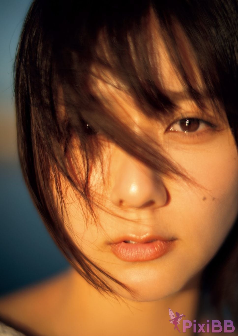 Japanese Idol Maria Shimizu clear water 1st photo collection Tomorrow too next to me Electronic special edition PixiBB.COM 132