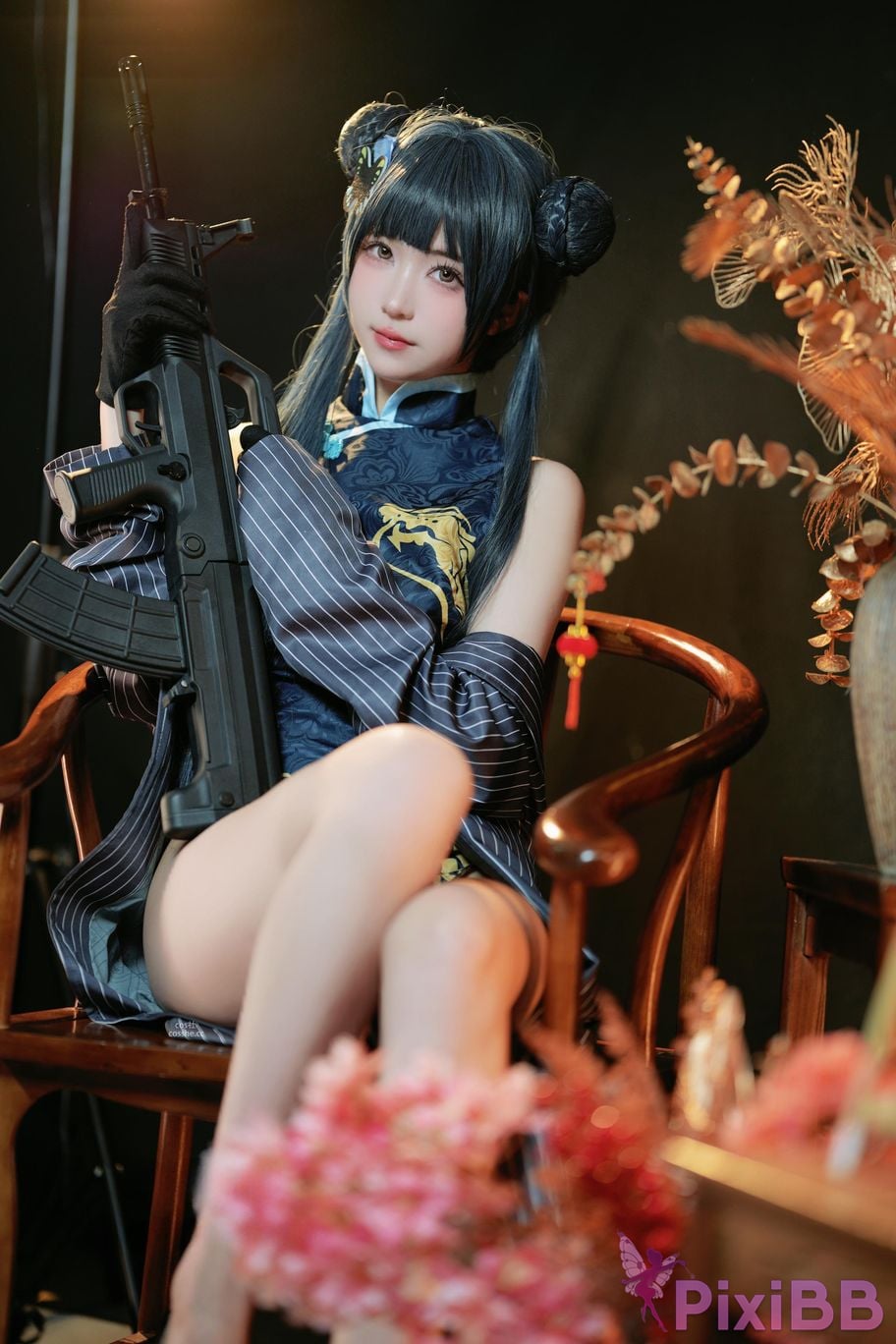 Cosplay Miyamoto Sakura Azure Archives Longhua Feisaki PixiBB.COM 007
