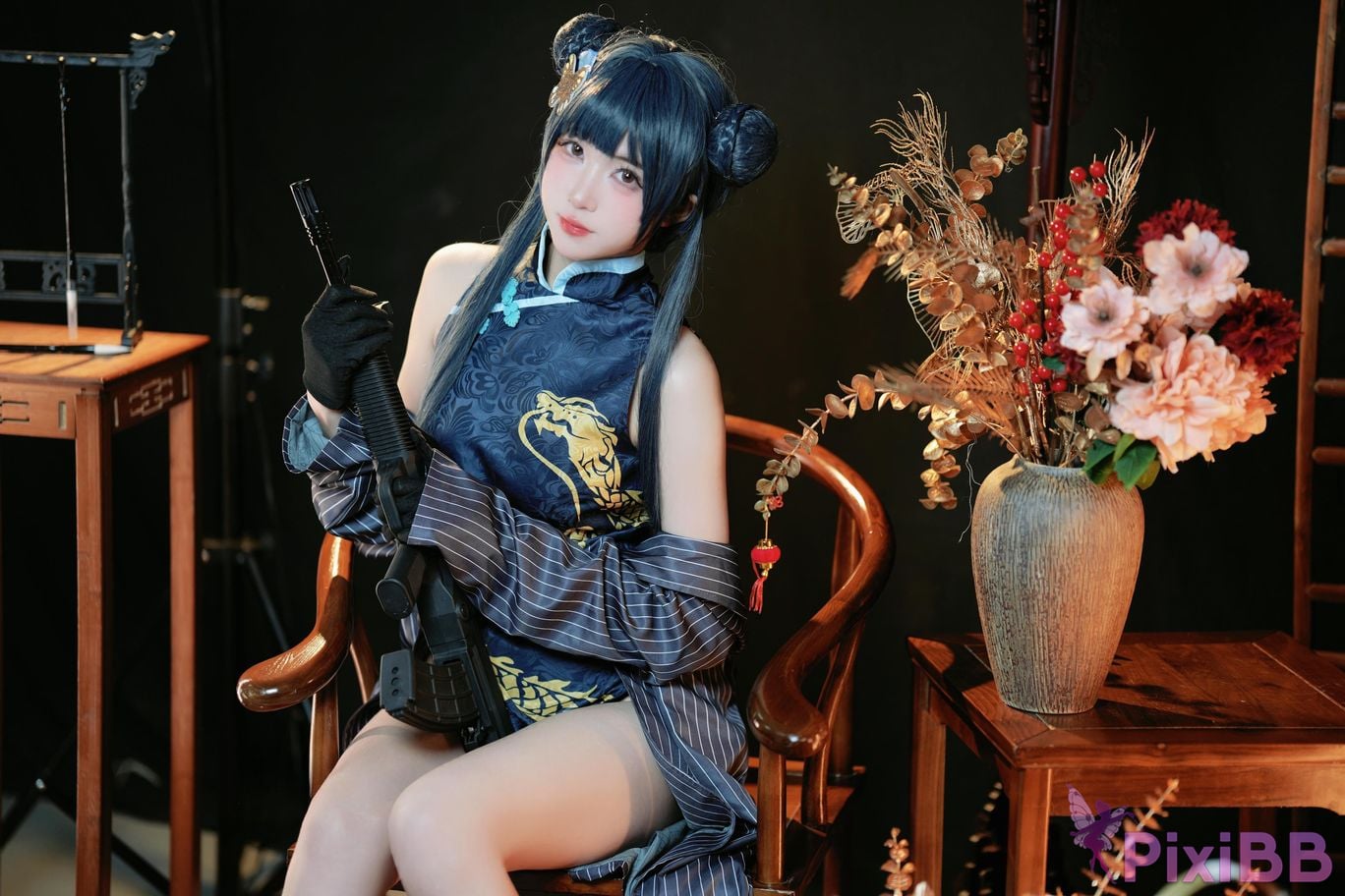 Cosplay Miyamoto Sakura Azure Archives Longhua Feisaki PixiBB.COM 008