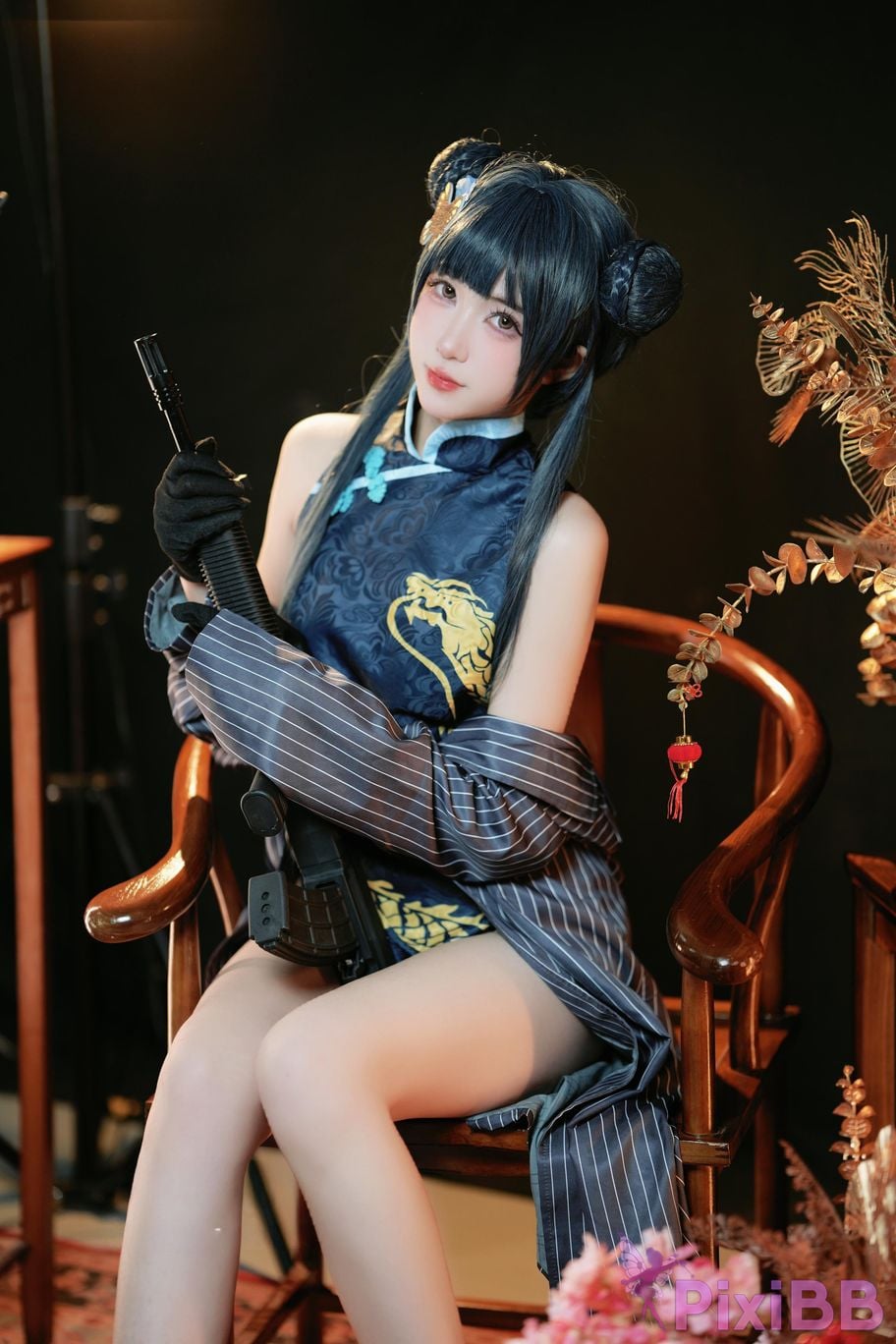 Cosplay Miyamoto Sakura Azure Archives Longhua Feisaki PixiBB.COM 009