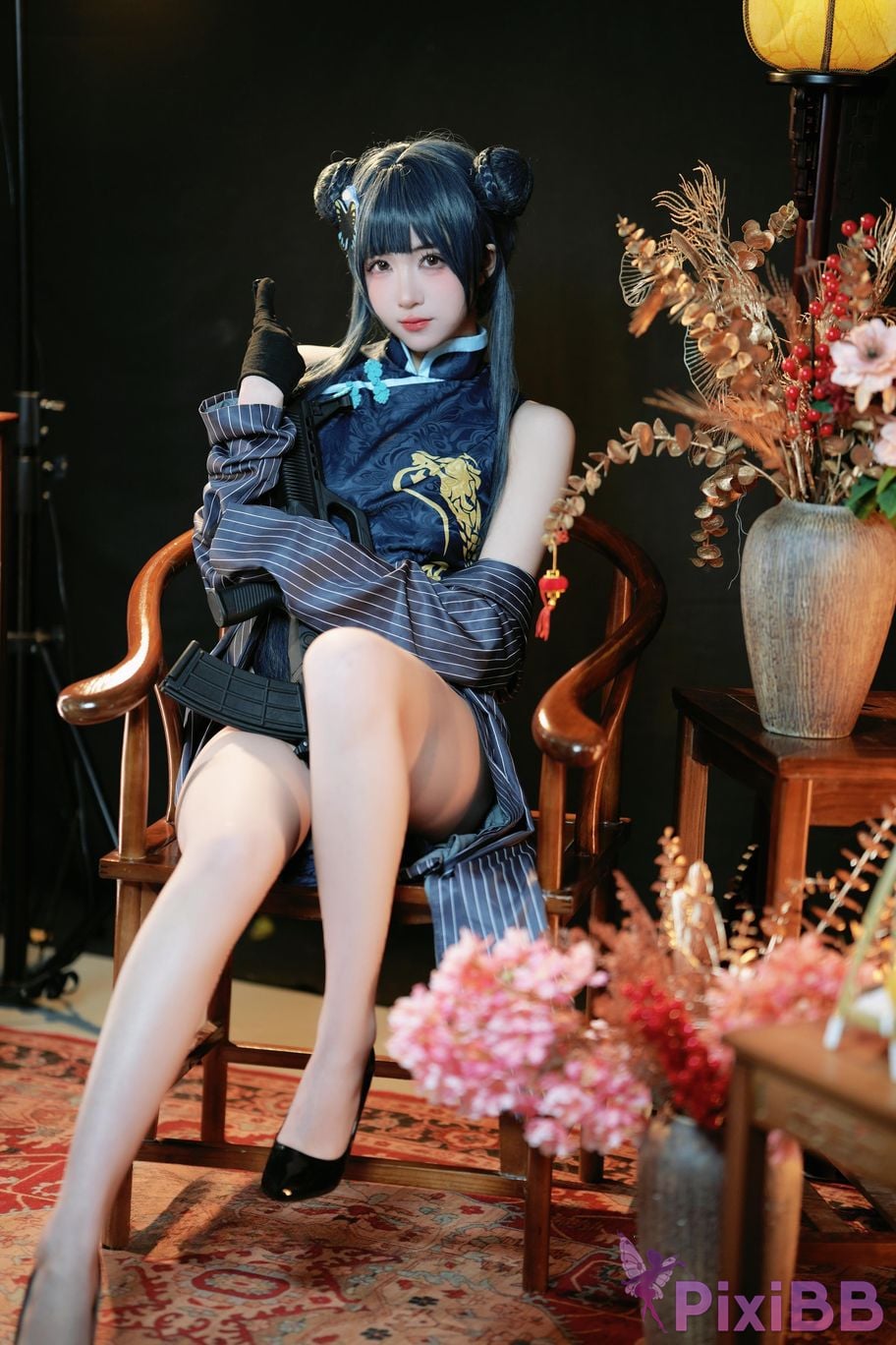 Cosplay Miyamoto Sakura Azure Archives Longhua Feisaki PixiBB.COM 010