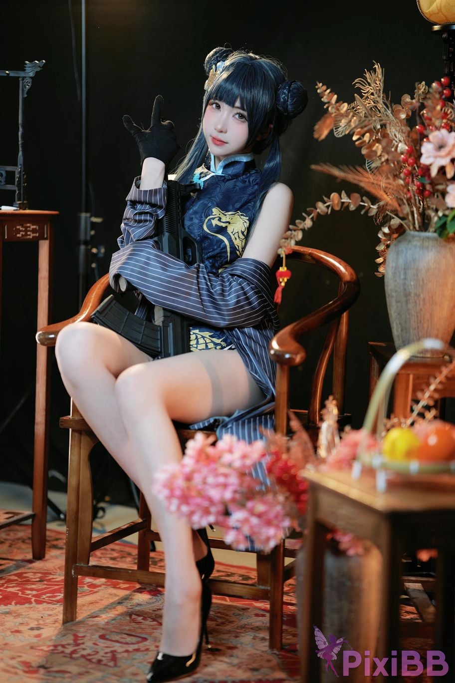 Cosplay Miyamoto Sakura Azure Archives Longhua Feisaki PixiBB.COM 011