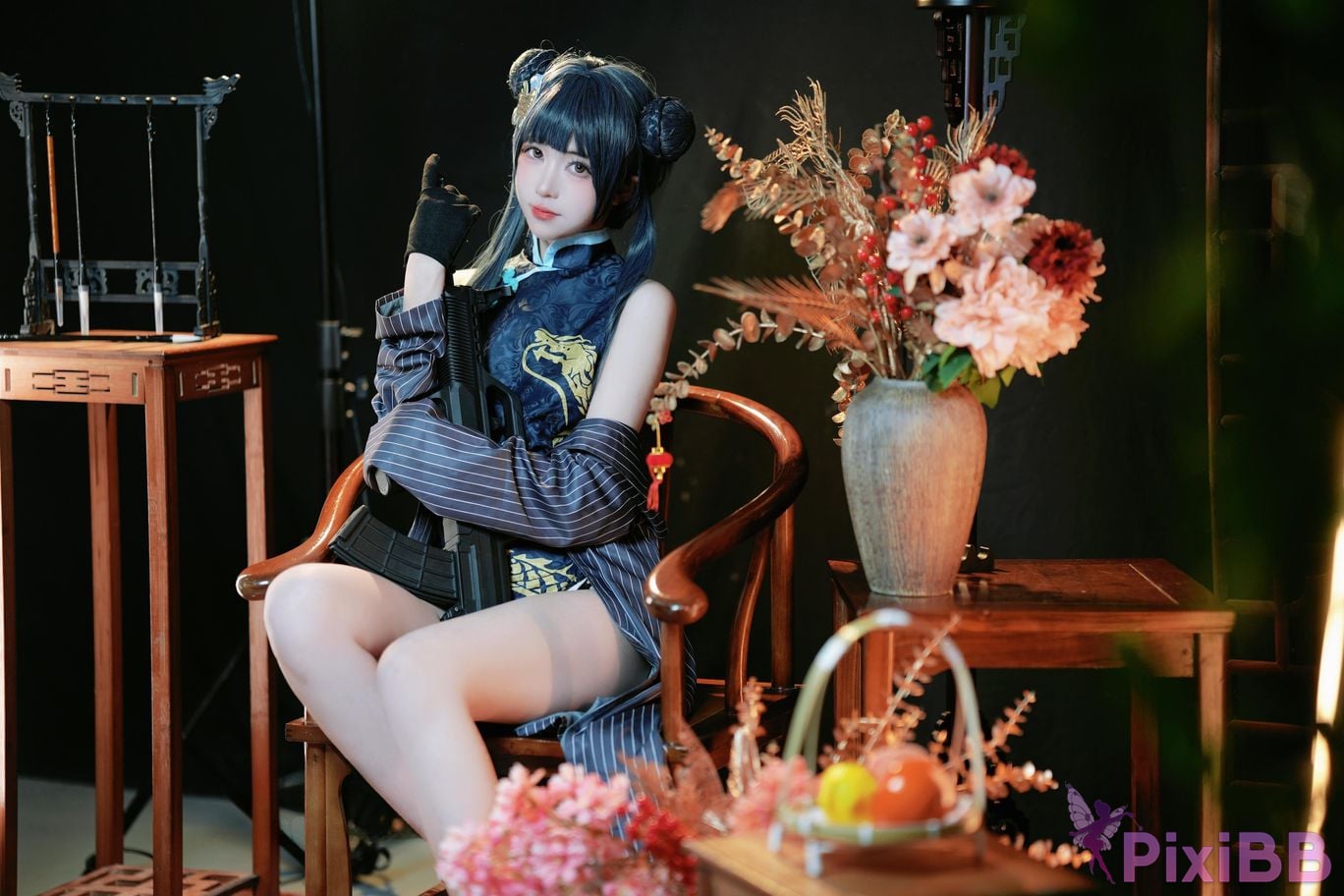 Cosplay Miyamoto Sakura Azure Archives Longhua Feisaki PixiBB.COM 013