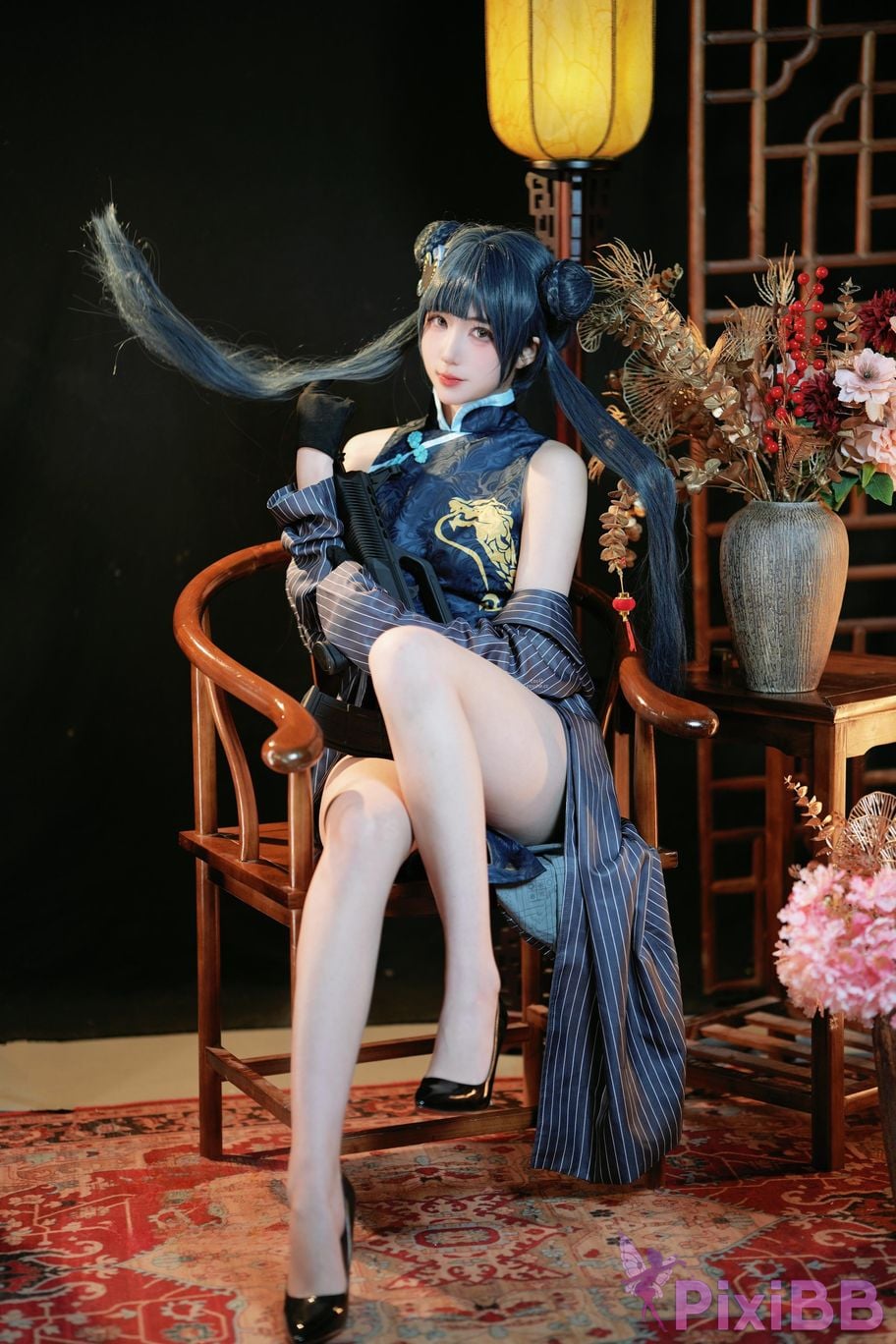 Cosplay Miyamoto Sakura Azure Archives Longhua Feisaki PixiBB.COM 014