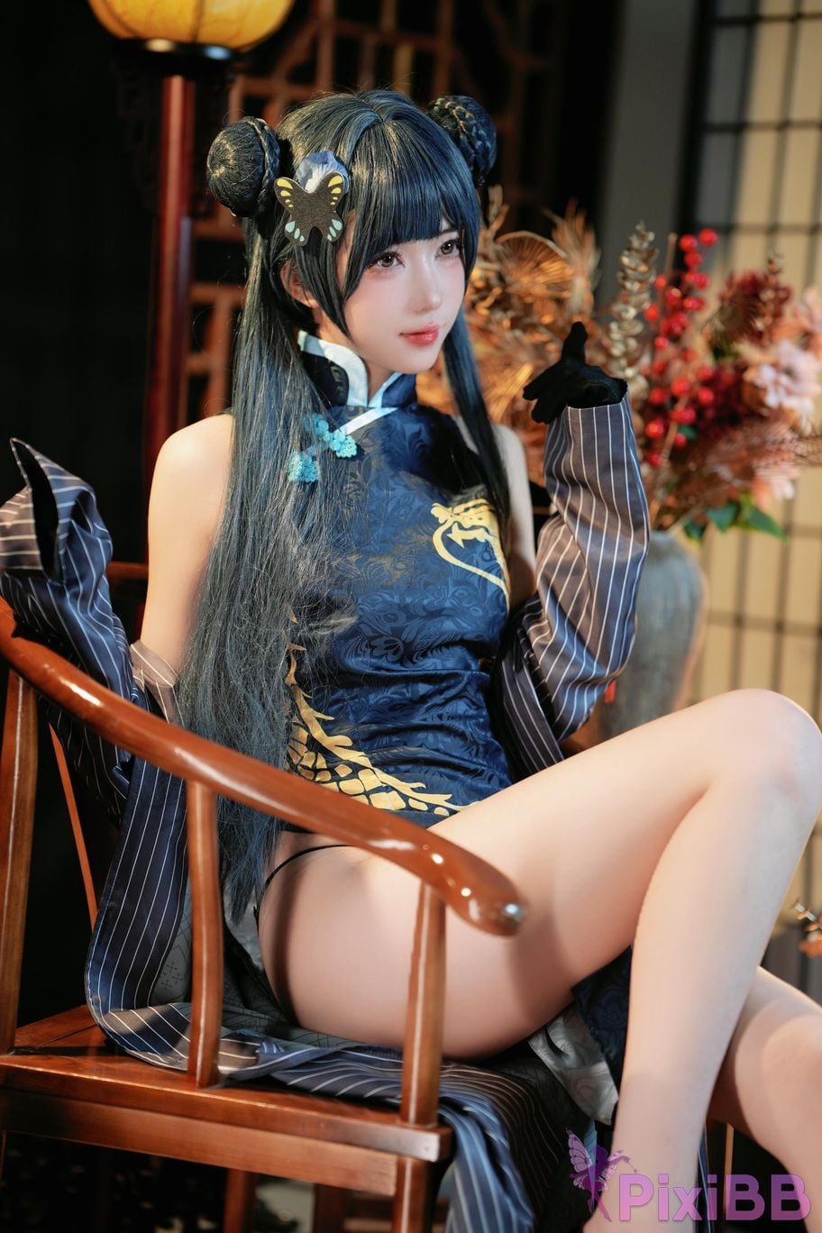 Cosplay Miyamoto Sakura Azure Archives Longhua Feisaki PixiBB.COM 019