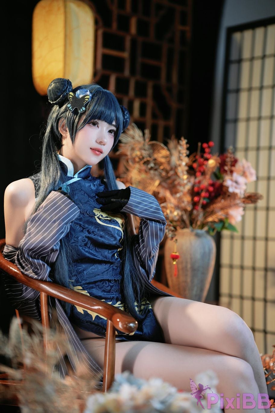 Cosplay Miyamoto Sakura Azure Archives Longhua Feisaki PixiBB.COM 020