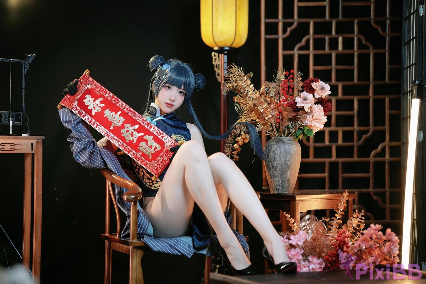 Cosplay Miyamoto Sakura Azure Archives Longhua Feisaki PixiBB.COM 023