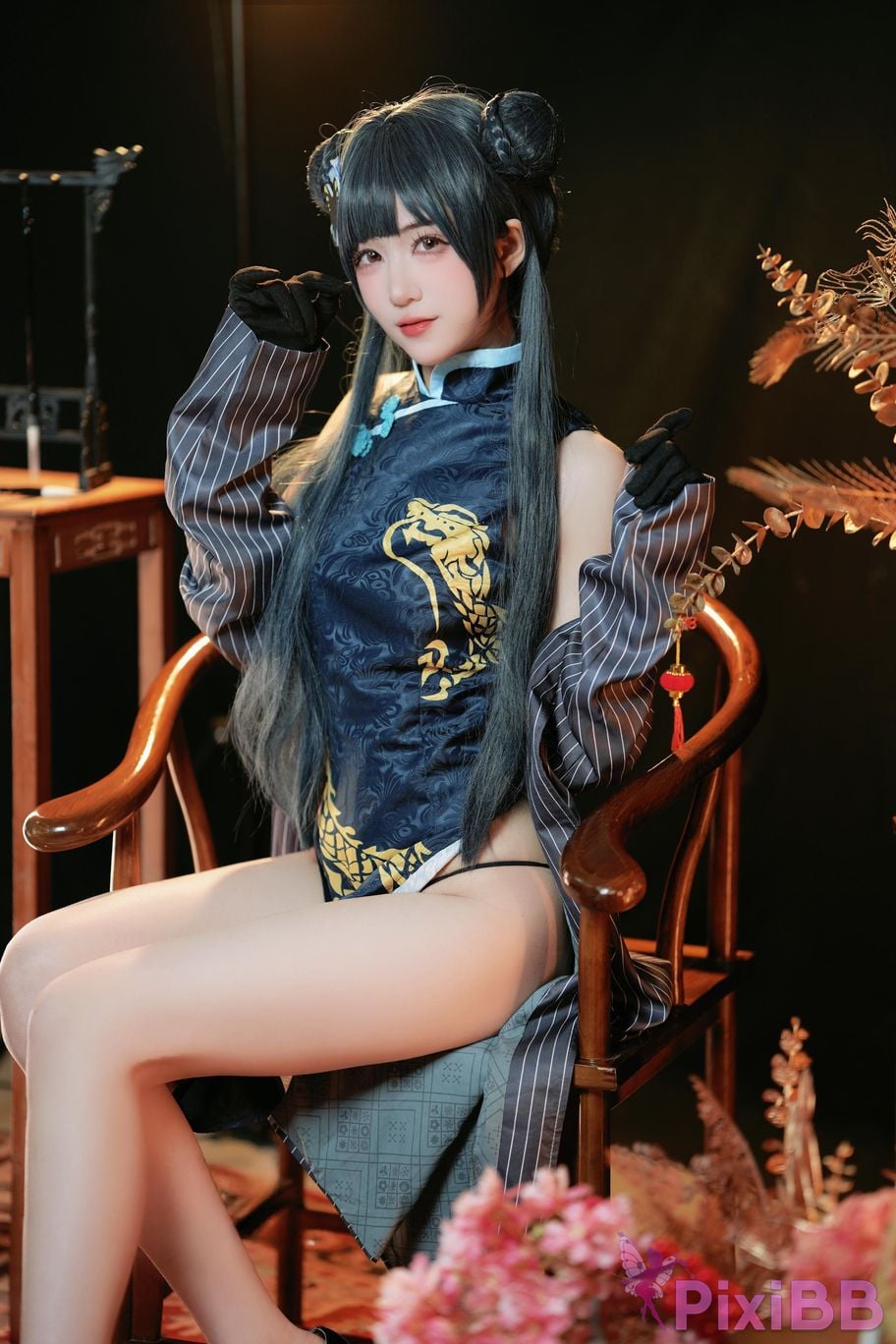 Cosplay Miyamoto Sakura Azure Archives Longhua Feisaki PixiBB.COM 027