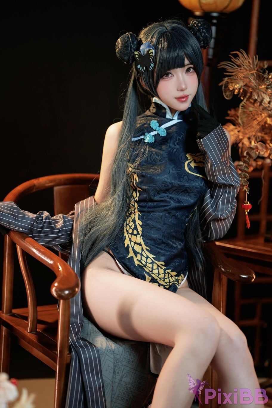 Cosplay Miyamoto Sakura Azure Archives Longhua Feisaki PixiBB.COM 029