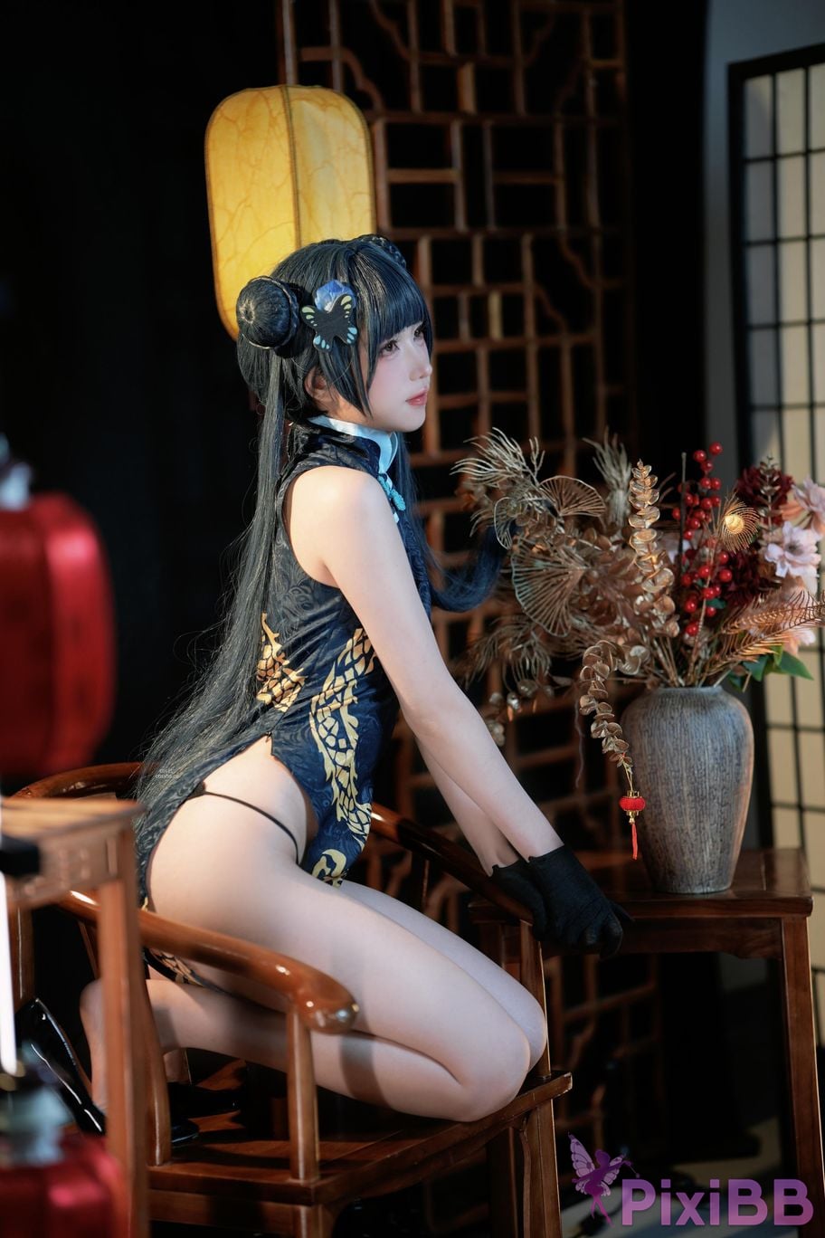Cosplay Miyamoto Sakura Azure Archives Longhua Feisaki PixiBB.COM 031