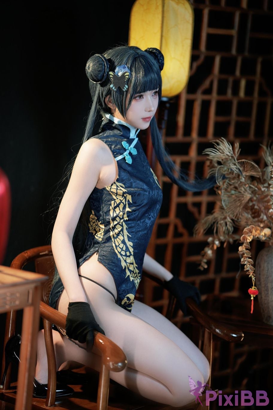 Cosplay Miyamoto Sakura Azure Archives Longhua Feisaki PixiBB.COM 032