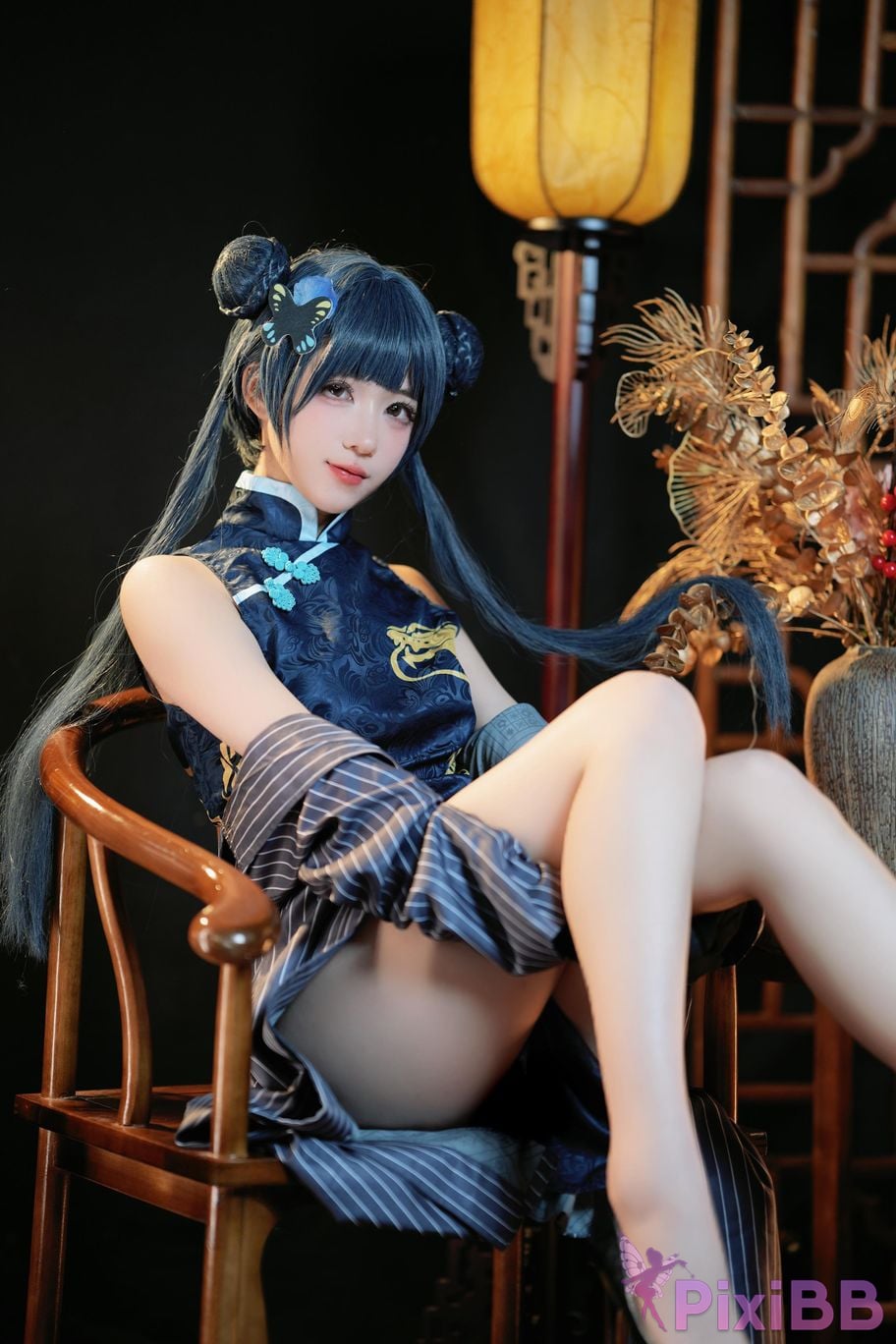 Cosplay Miyamoto Sakura Azure Archives Longhua Feisaki PixiBB.COM 038