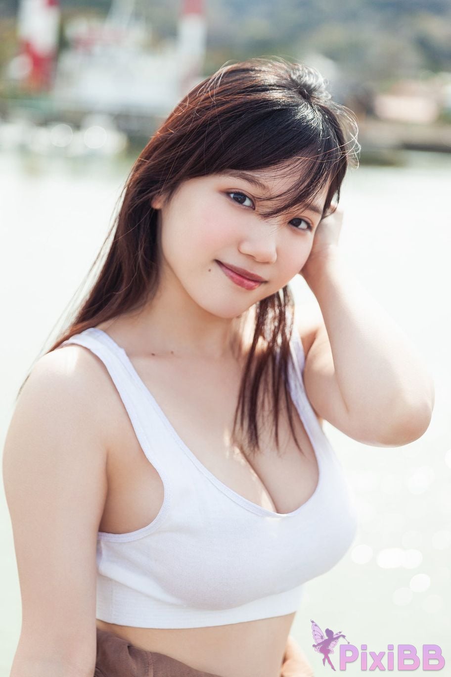 Japanese Idol Minami Hori FRIDAY digital photo book holy H cup Vol.3 All unreleased 100 Full page version PixiBB.COM 009