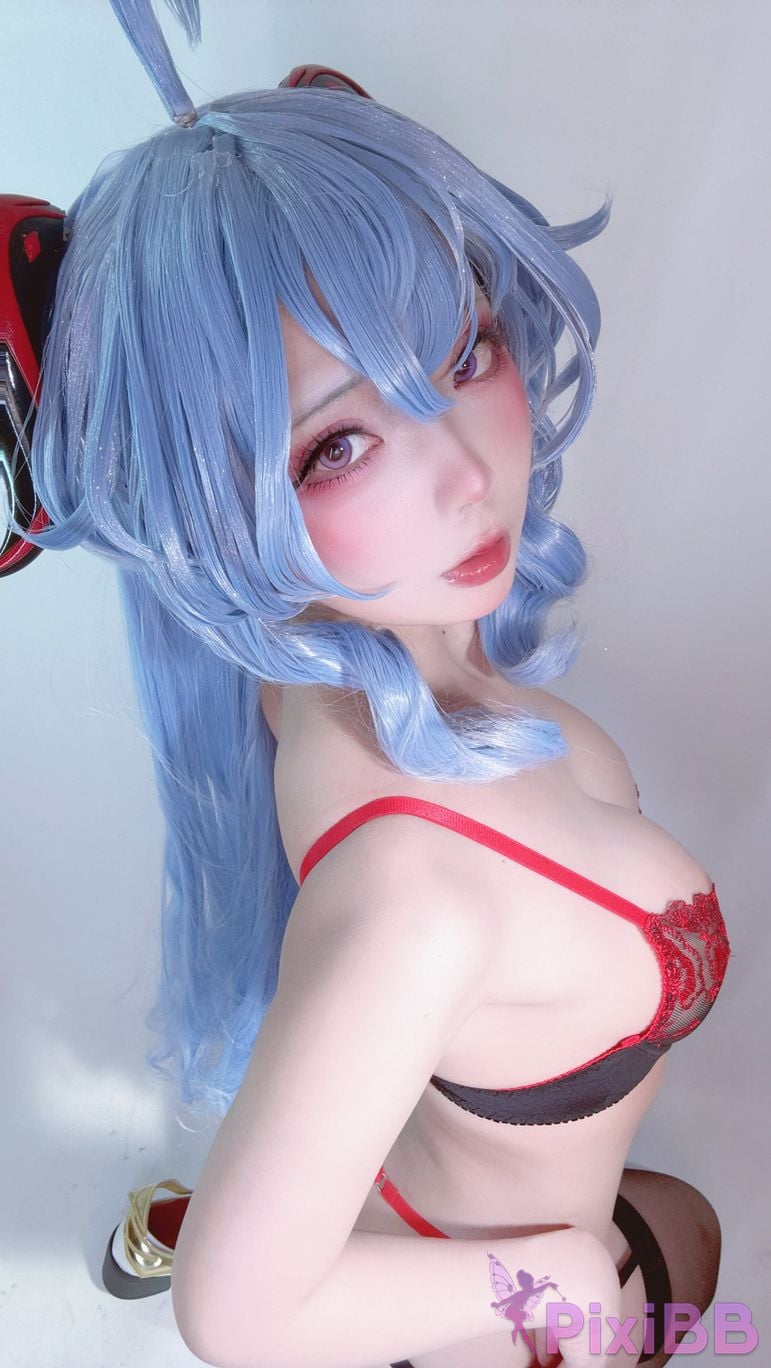 Cosplayer chuchu Genshin Ganyu Noechiechikuji PixiBB.COM 067