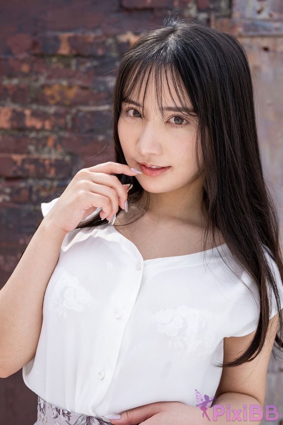 Japanese Idol Karen Yuzuriha Let me be a colored woman PixiBB.COM 045