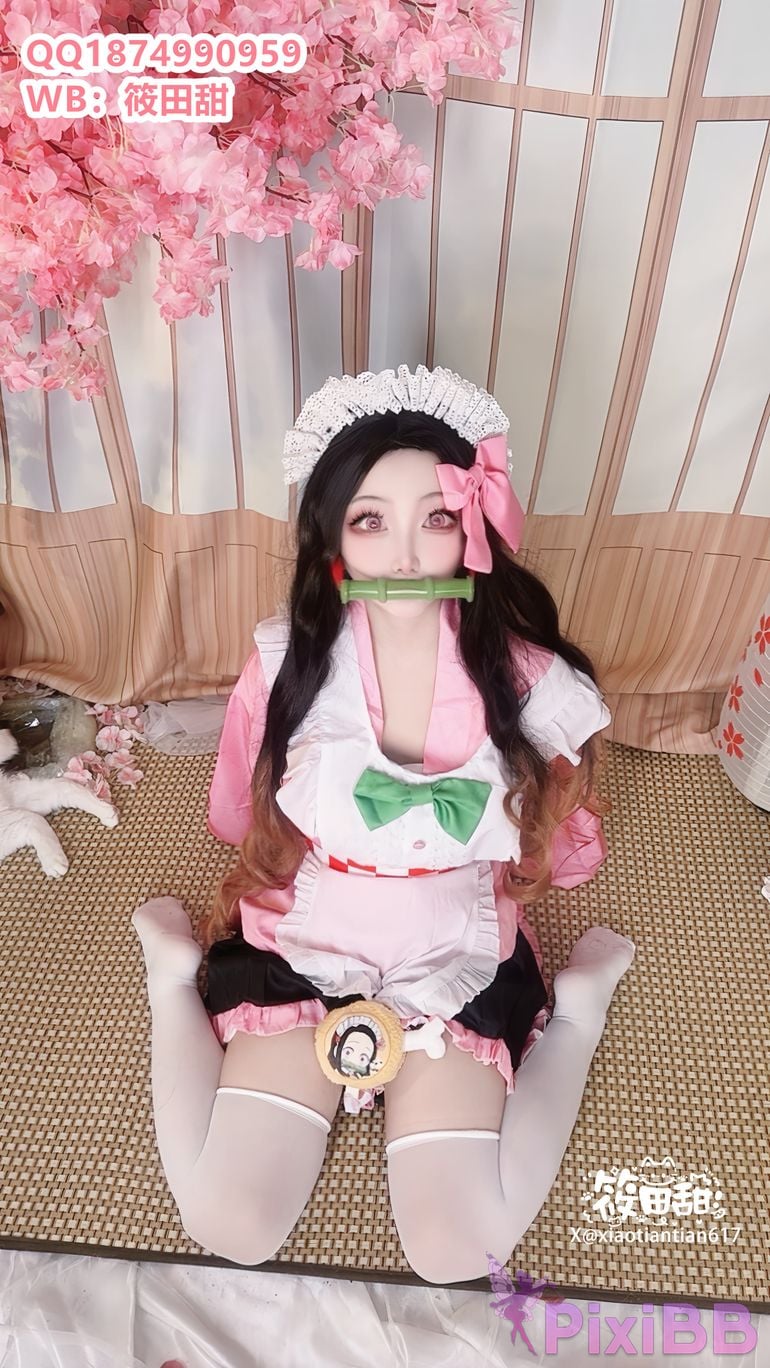 Cosplayer Vanilla Milk Meow Nezuko PixiBB.COM 016