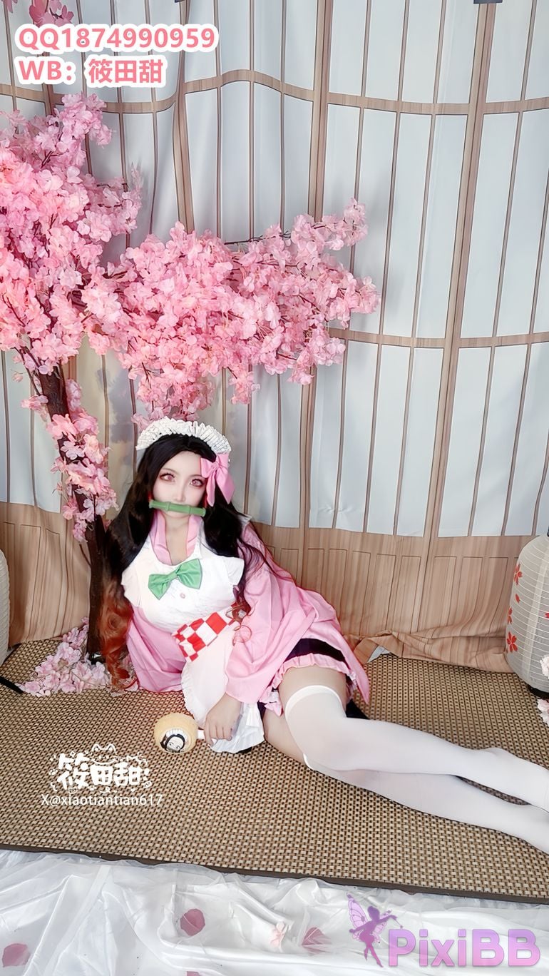 Cosplayer Vanilla Milk Meow Nezuko PixiBB.COM 018