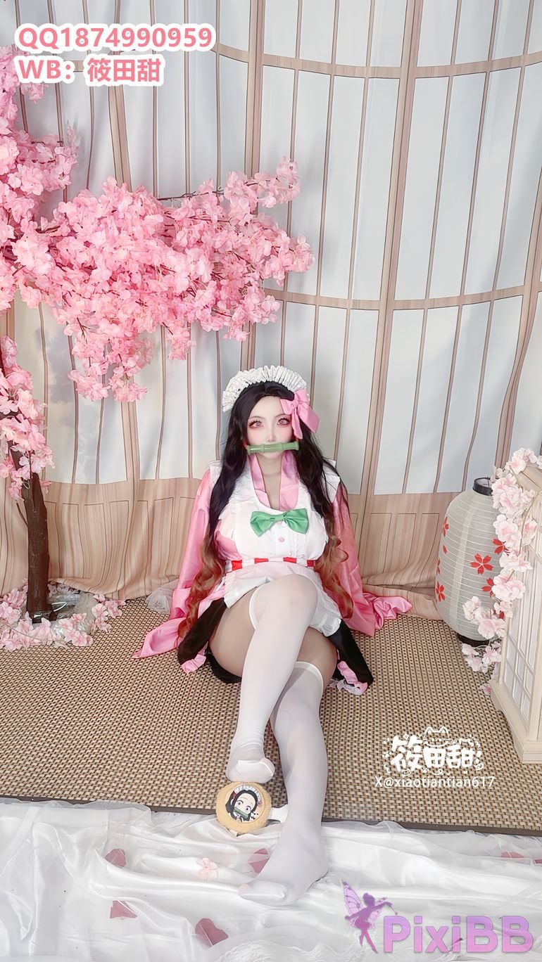 Cosplayer Vanilla Milk Meow Nezuko PixiBB.COM 019