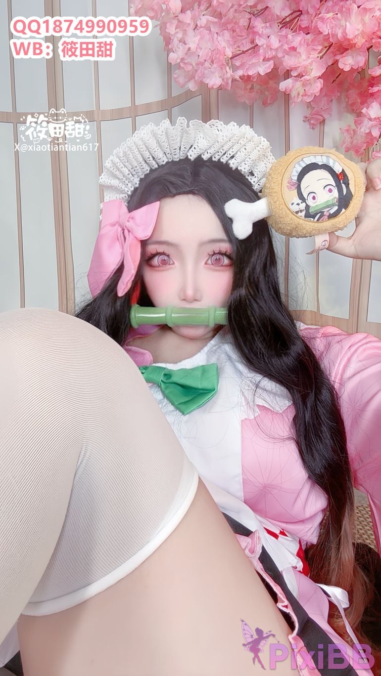Cosplayer Vanilla Milk Meow Nezuko PixiBB.COM 024