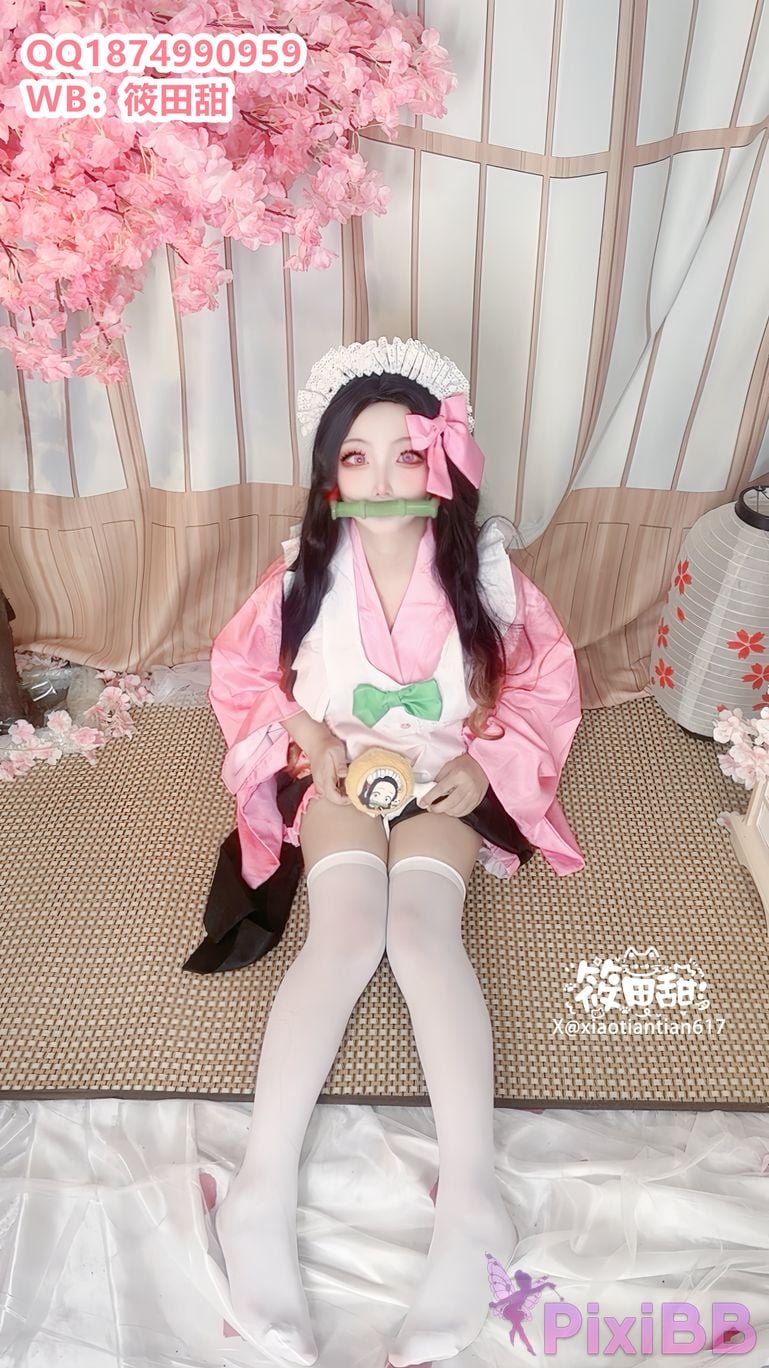 Cosplayer Vanilla Milk Meow Nezuko PixiBB.COM 027
